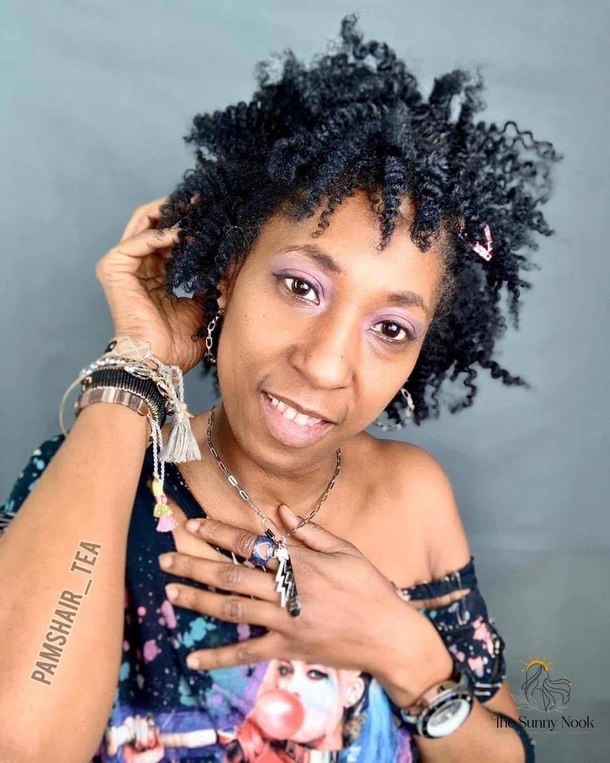 10 Natural Hairstyles Short Hair You'll Want to Re-Create Immediately 3 Naturally Coiled Short Hair