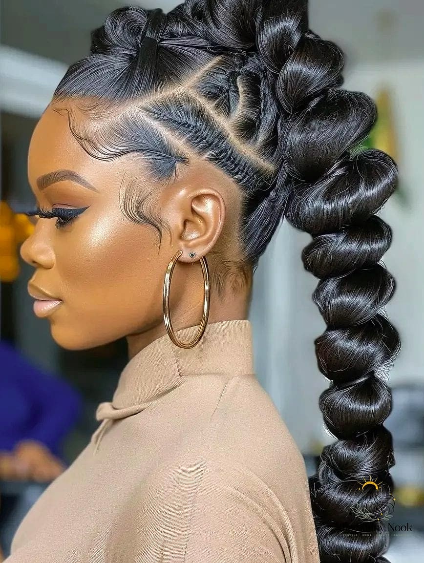 The Ponytail with a Poof