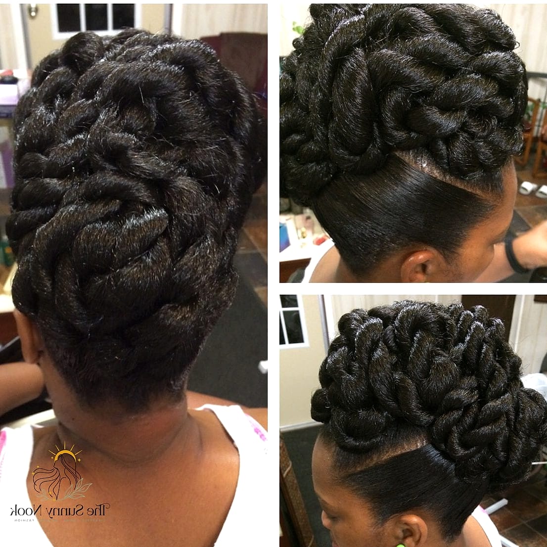 17 Hairstyles Updo Easy That Belong on Your Inspiration Board 8 The Rope Twist Updo