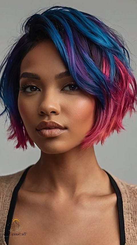 Rose Gold Pixie Crop