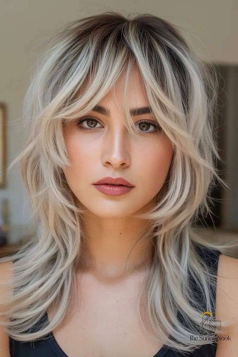 22 Cute Down Hairstyles Perfect for Your Next Salon Appointment 14 Shag Haircut with Piece-y Ends