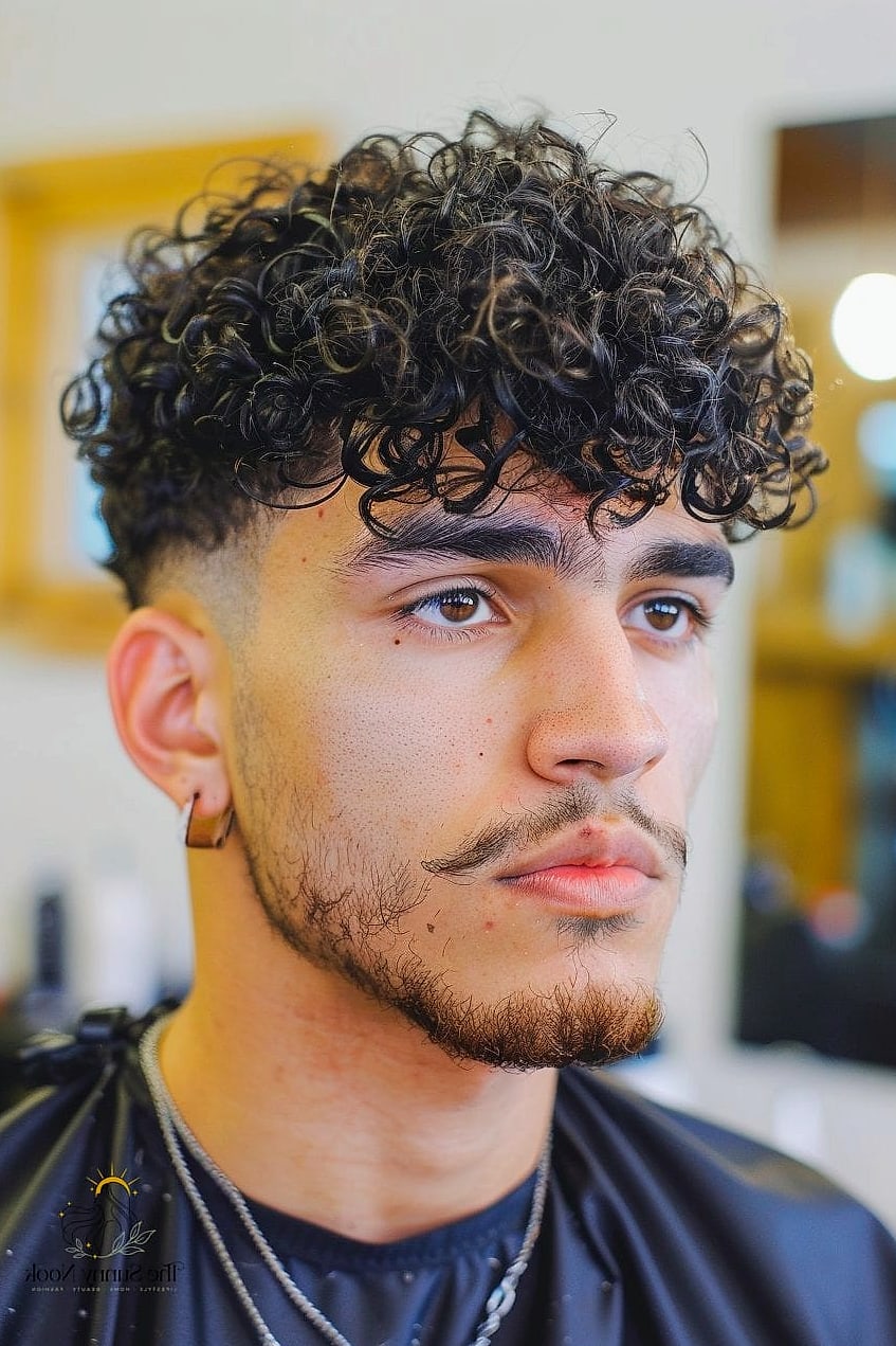 Short Curly Mohawk