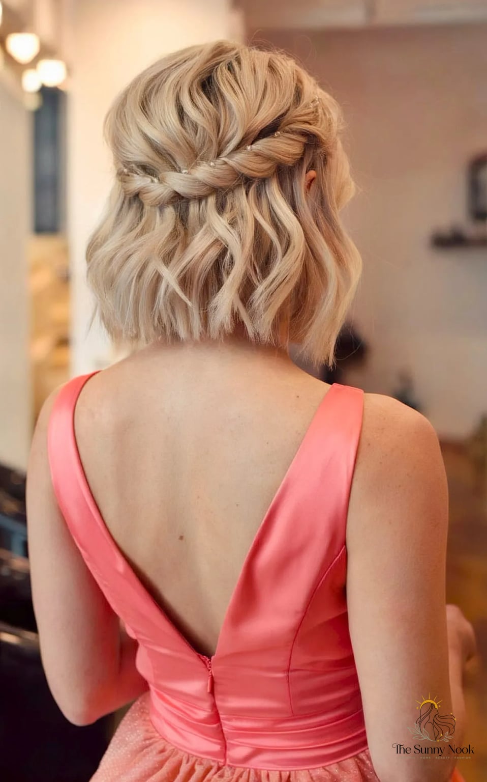 Short-Length Soft Tousled Waves and Twists and Pins