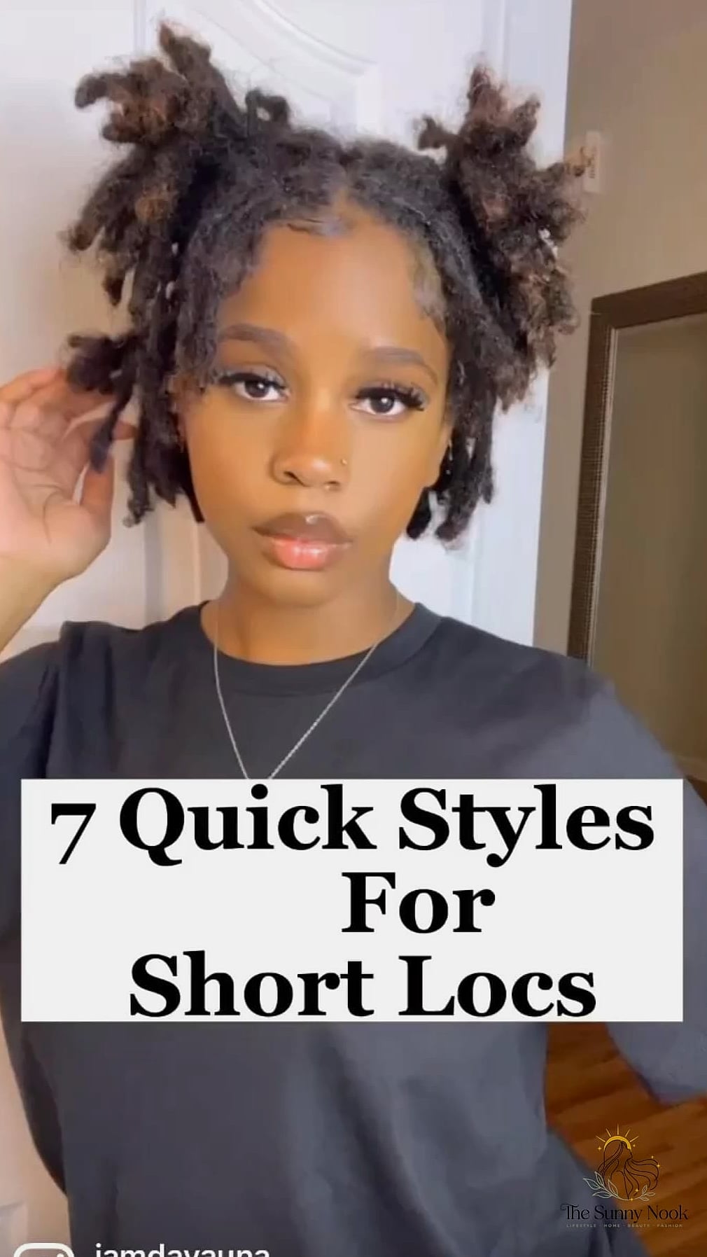 15 Hairstyles For Short 4C Natural Hair Ideas You Need to Try Right Now 15 Short Locs Starter Style