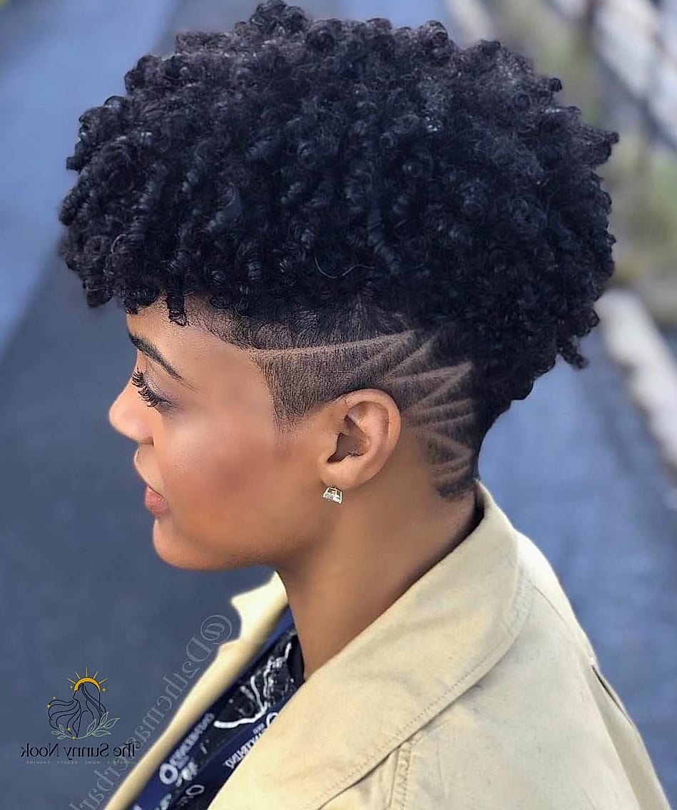10 Natural Hairstyles Short Hair You'll Want to Re-Create Immediately 10 Short Natural Hair with Side Swept Bangs