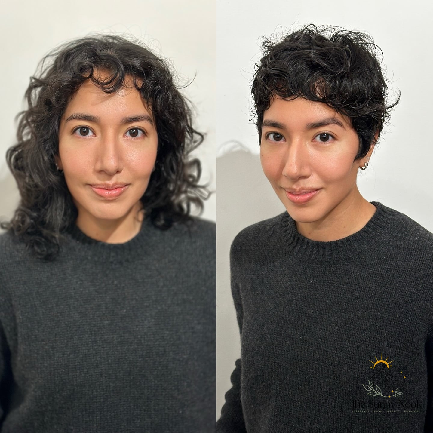 27 Hairstyles For Curly Hair Short Perfect for Your Next Salon Appointment 25 Short Side Part Brunette Curly Hair