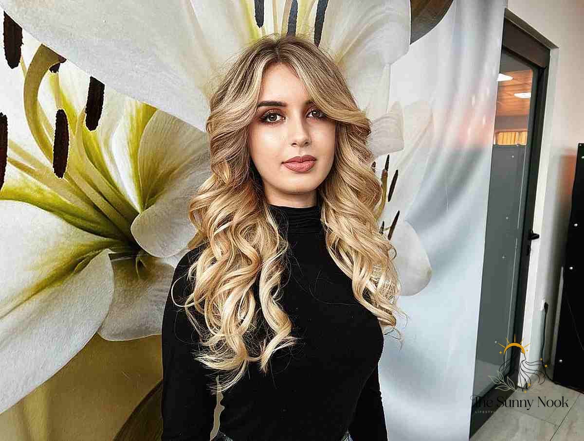 27 Cute Curled Hairstyles We're Obsessed With Right Now 12 Side-Parted Curled Hair