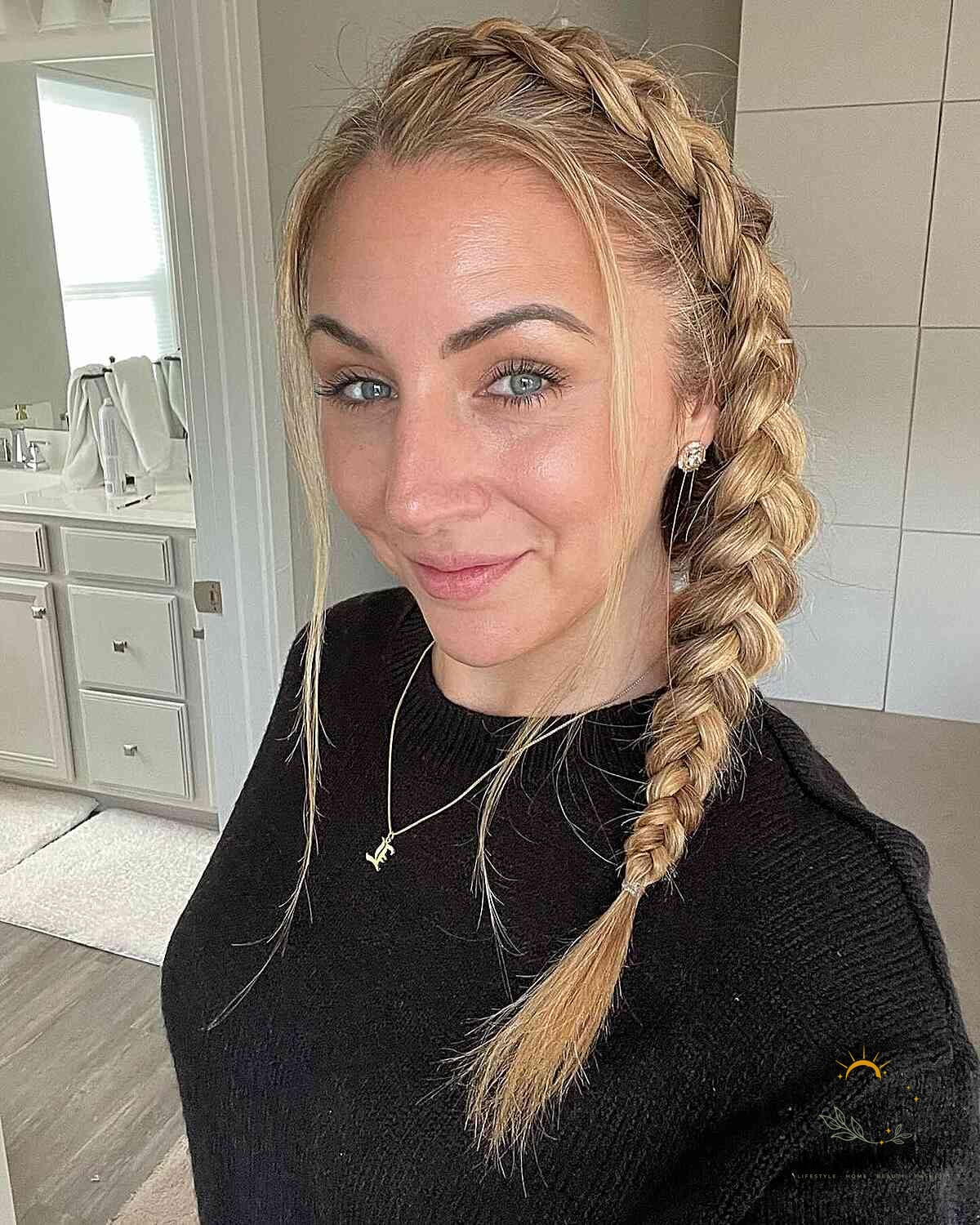 22 Side Ponytail Hairstyles to Transform Your Look Instantly 12 Side Ponytail With Twisted Front Sections