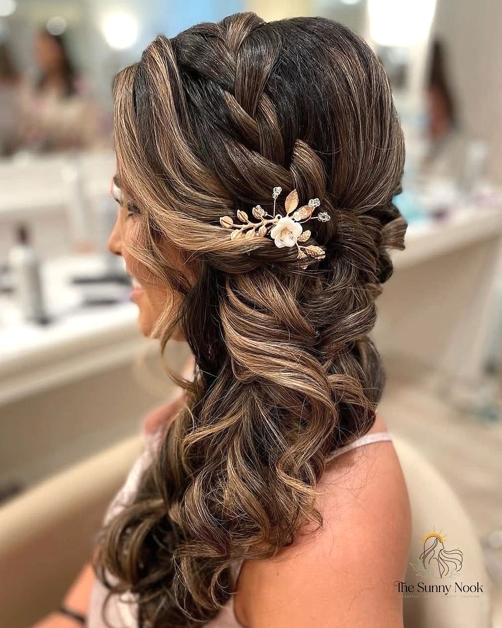 15 Cute Church Hairstyles You'll Want to Re-Create Immediately 15 Side-Swept Loose Bun