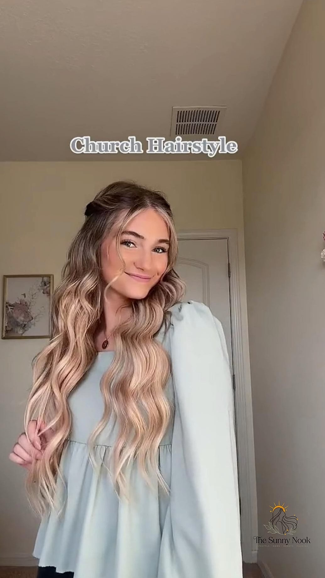 15 Cute Church Hairstyles You'll Want to Re-Create Immediately 9 Simple Top Knot