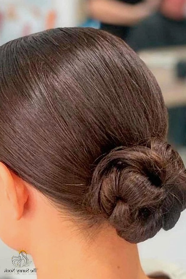 Sleek Ballerina Bun