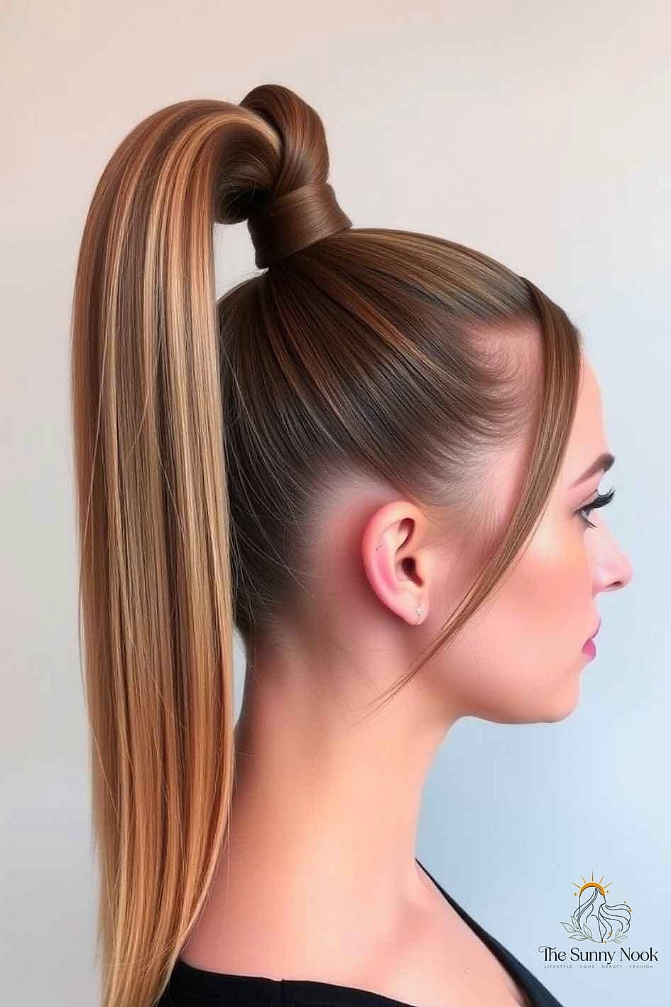 Sleek High Ponytail