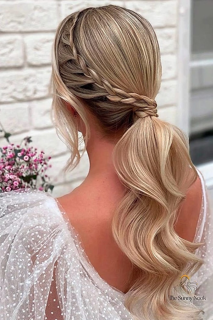 Sleek Low Ponytail