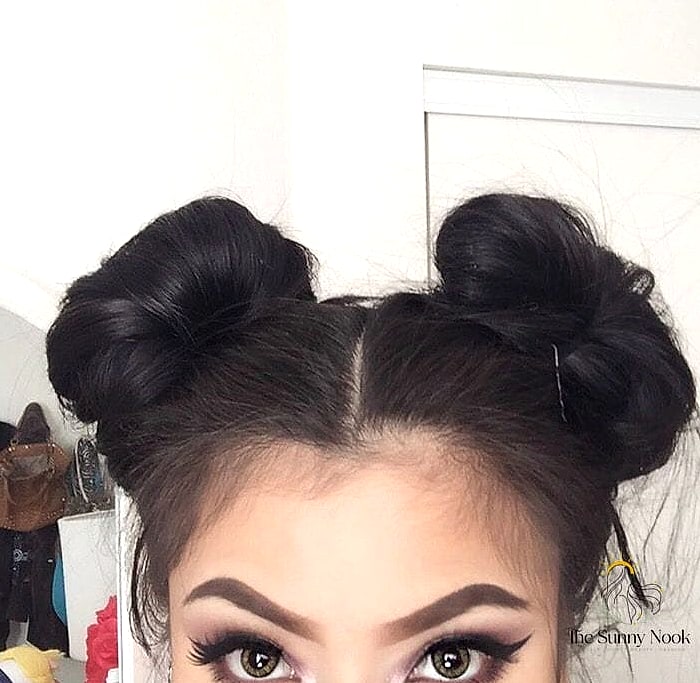 Sleek Space Buns
