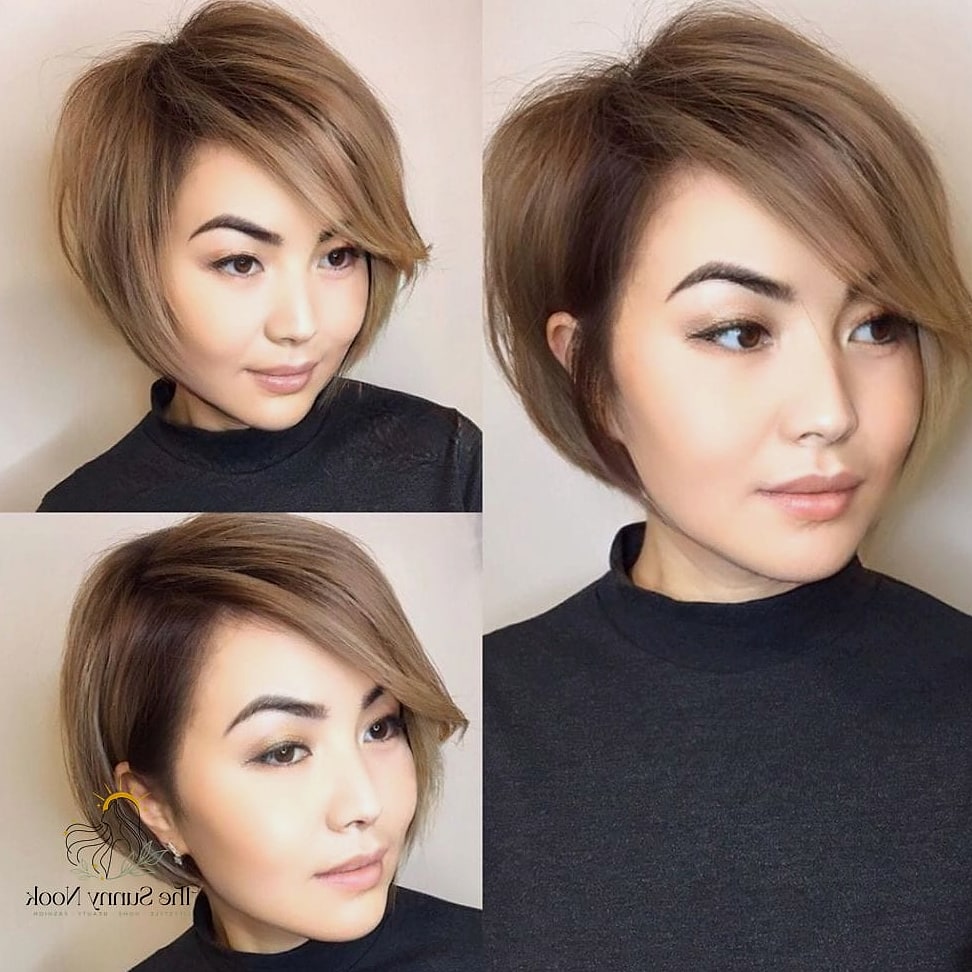 18 Cute Short Hairstyles For Short Hair That Work on Every Hair Length 3 Sleek and Straight Chin-Length Hair