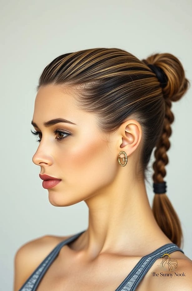 The Slicked-Back Bun