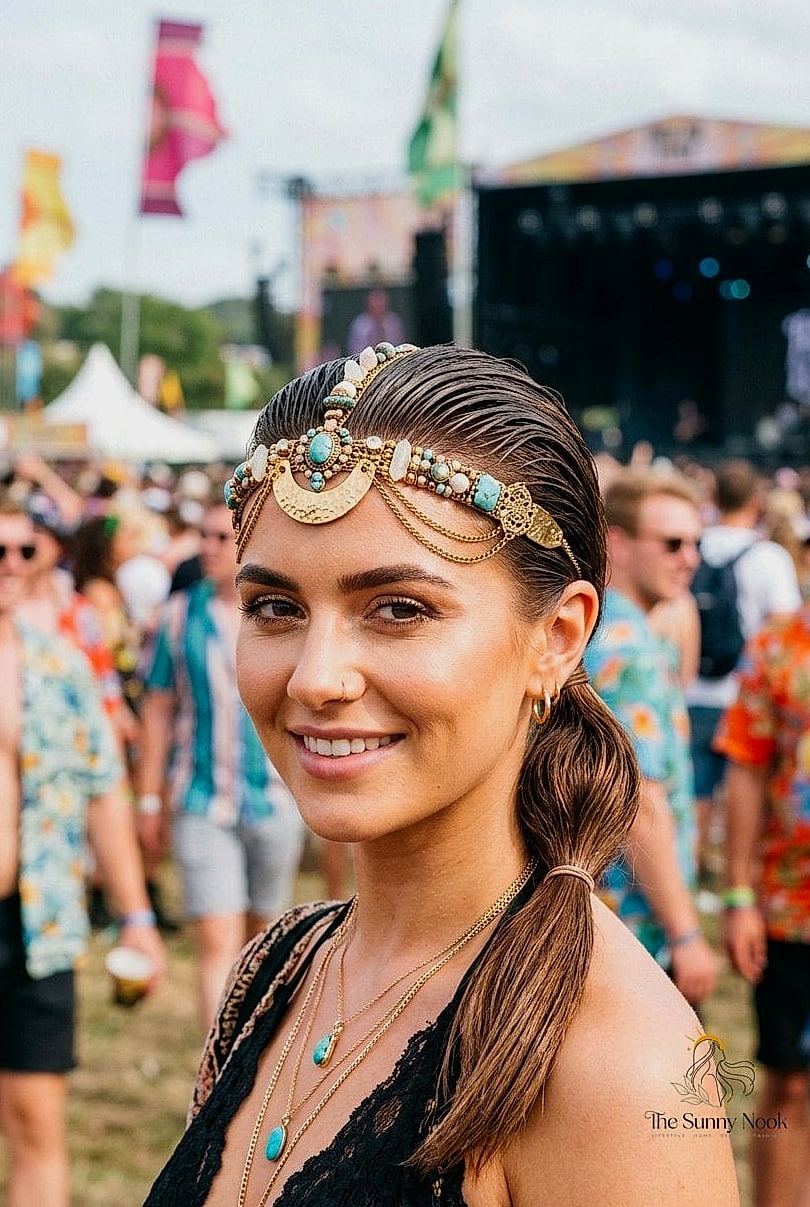 11 Short Hair Festival Hairstyles for When You Need a Fresh Change 5 Slicked-Back Sleek Bob