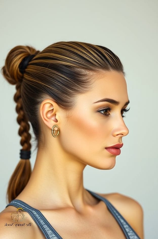 Slicked Back Pixie
