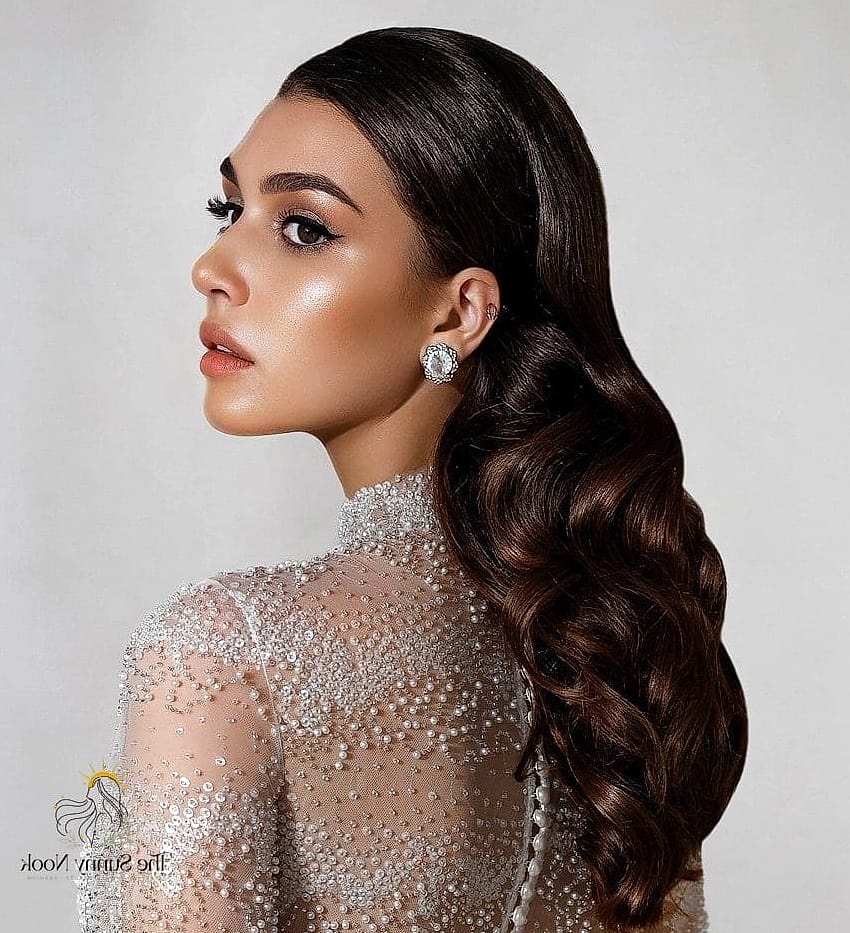 Slicked Back Ponytail