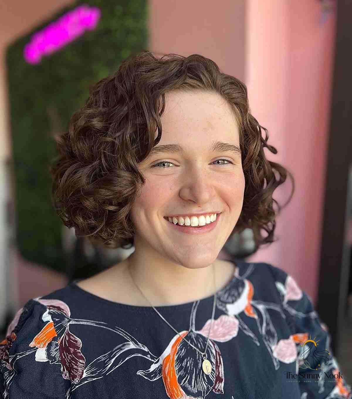 17 Bridesmaid Hairstyles For Short Hair That Are Both Cute and Low Maintenance 10 Soft Curls With a Deep Side Part