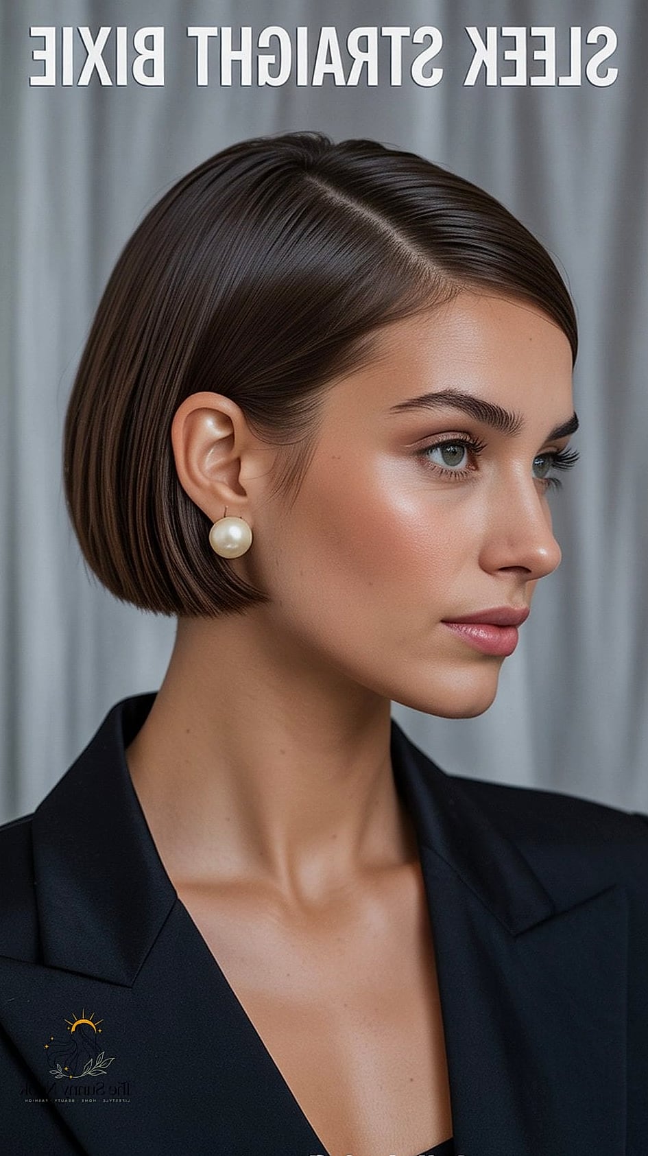 27 Easy Straight Hairstyles to Show Your Stylist ASAP 25 Straight Bixie Cut