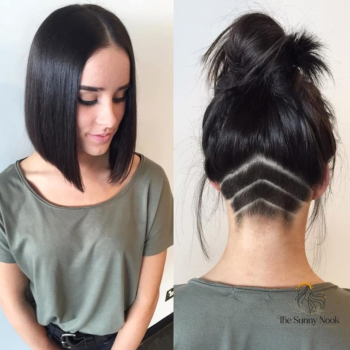 Straight Bob with an Undercut