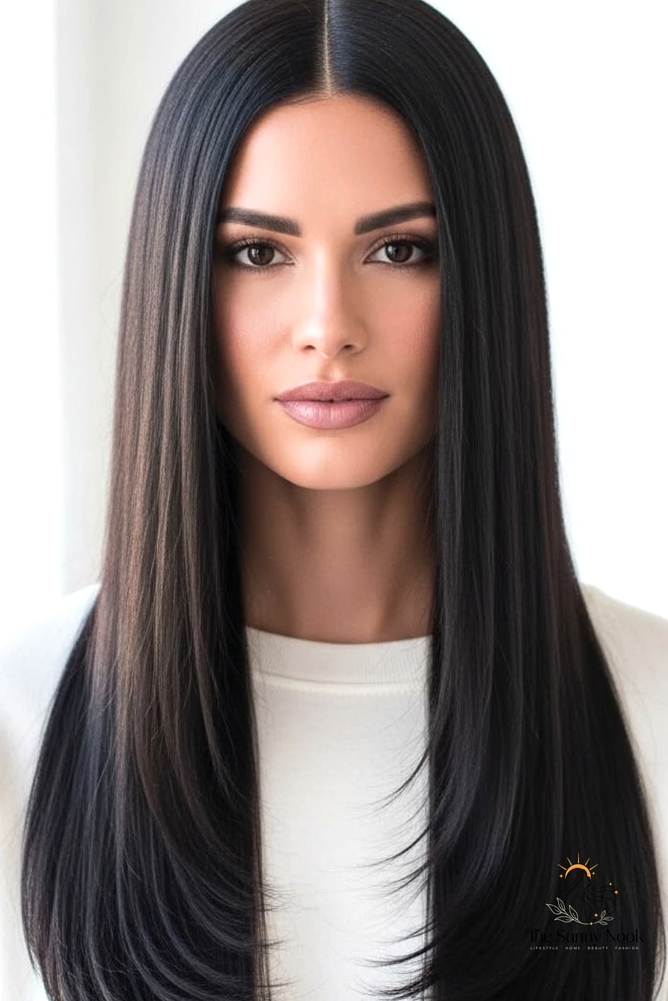27 Easy Straight Hairstyles to Show Your Stylist ASAP 28 Straight Hair with All-Over Gloss Treatment