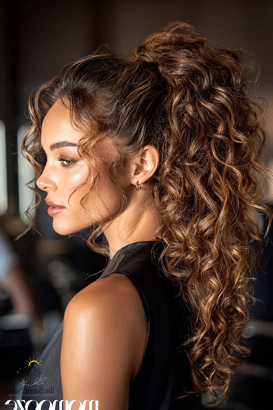 The Textured High Ponytail