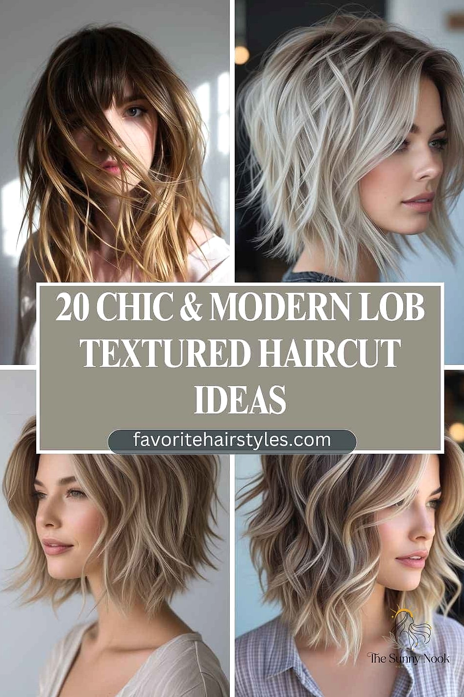 30 Easy Everyday Hairstyles That Are Both Cute and Low Maintenance 6 Textured Lob