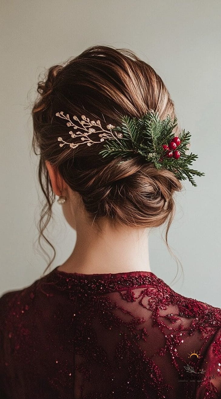 Textured Low Ponytail