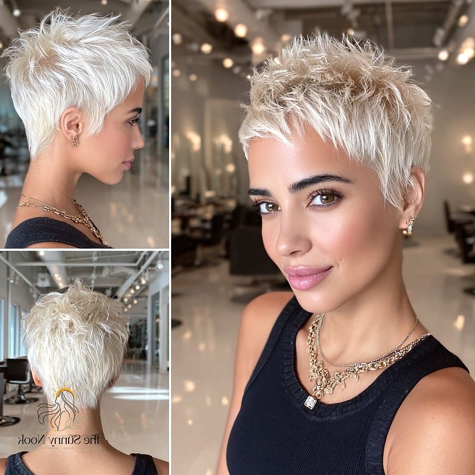 Textured Pixie With Face-Framing Pieces