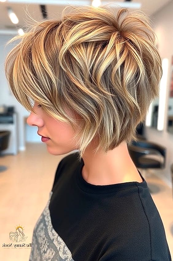 18 Cute Short Hairstyles For Short Hair That Work on Every Hair Length 4 Textured Pixie Cut