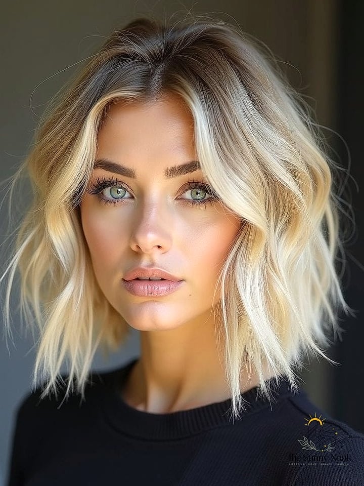 16 Long Bob Hairstyles For Fine Hair Looks That Will Seriously Inspire You 15 Tousled Undone Lob