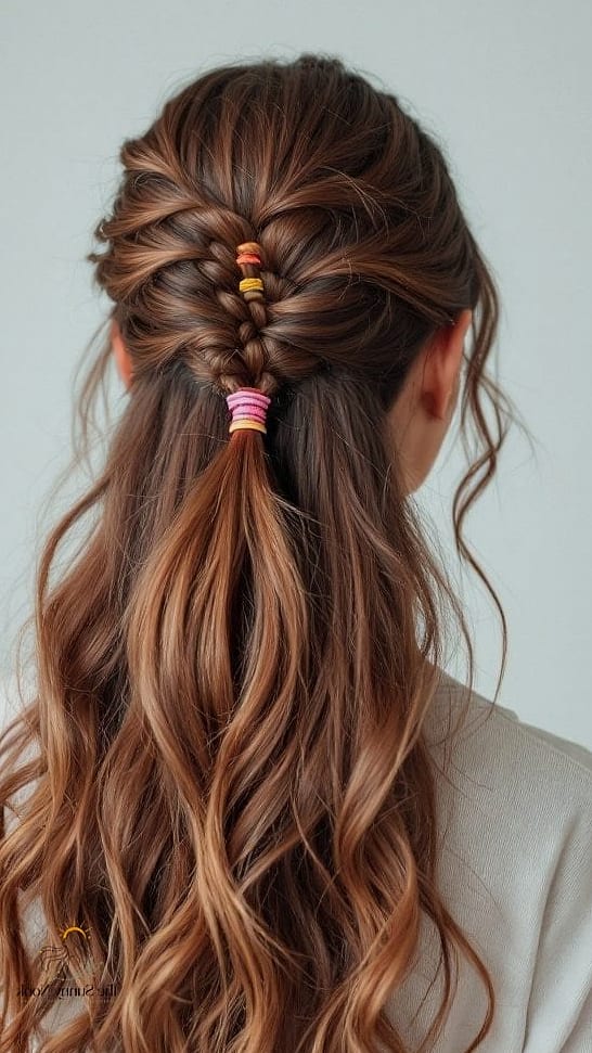 30 Easy Everyday Hairstyles That Are Both Cute and Low Maintenance 18 Twisted Half-Up Style