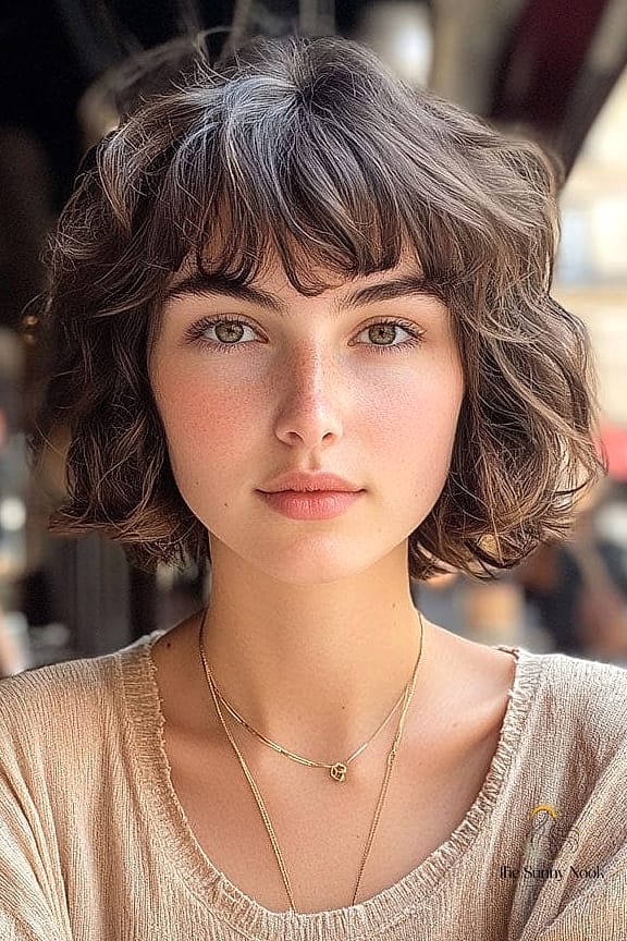 Two French Braids Into a Bob