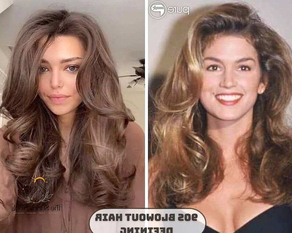 17 90S 2000S Hairstyles That Prove This Trend Is Here to Stay 18 The Voluminous Blowout With Flipped Ends