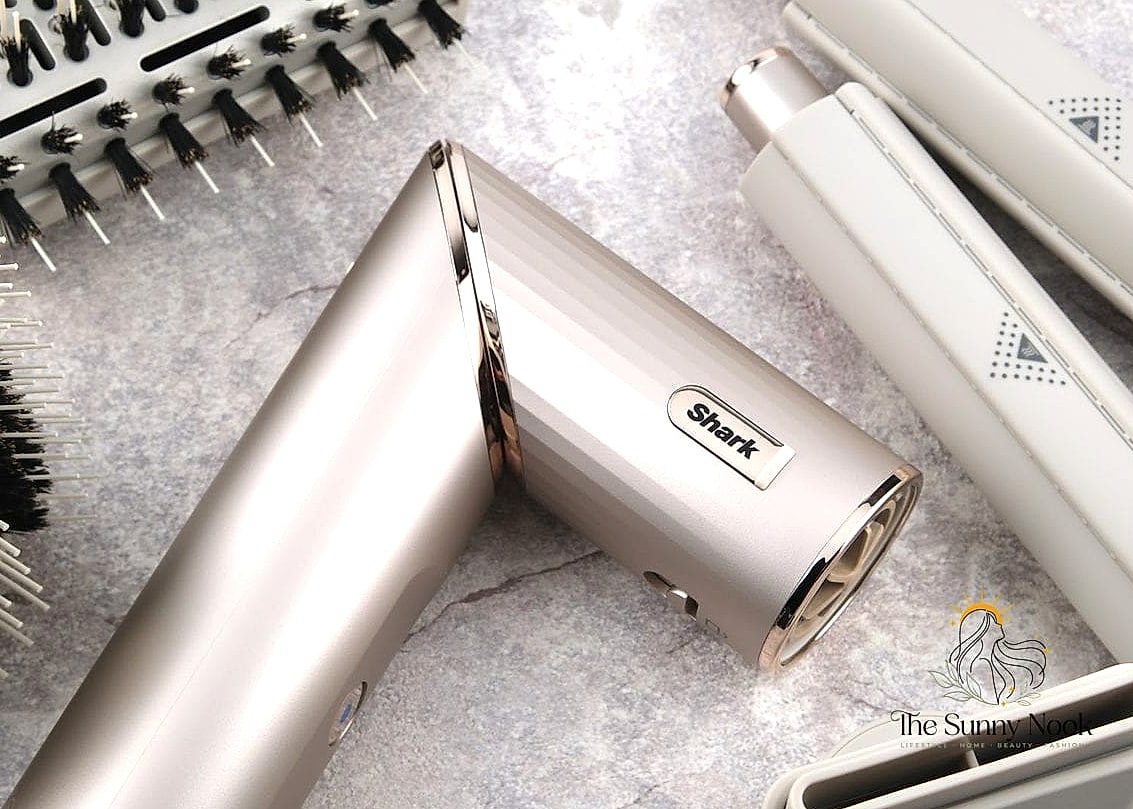 23 Shark Blow Dryer Inspo That's Giving Us Everything 23 Voluminous Crown with Sleek Sides